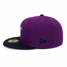 Load image into Gallery viewer, New Era 5950 Houston Astros “713” World Series 2017 Side Patch in Sparkling Grape/Nightshift Navy - 818 Exclusive
