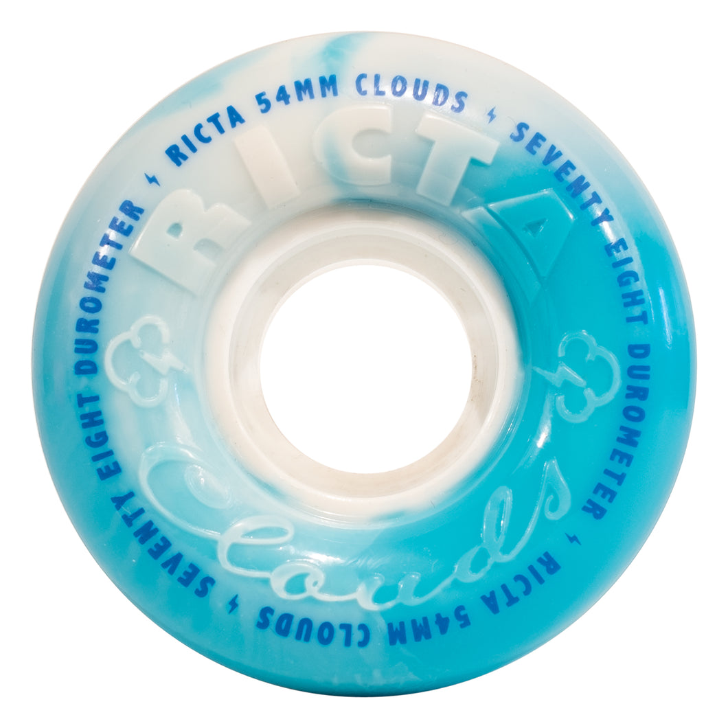 Ricta Clouds Blue Swirl 78a 54mm