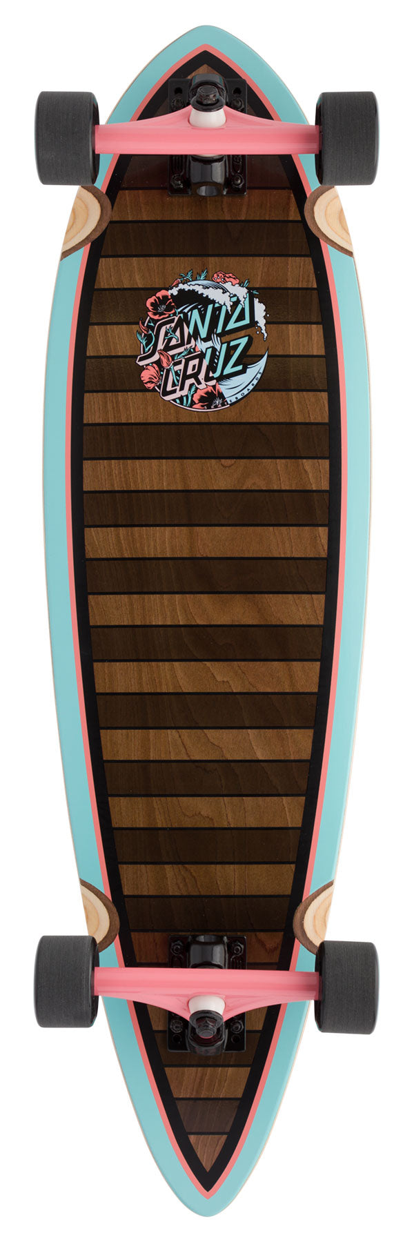 Santa Cruz Wave Dot Splice Pintail Cruzer 9.2