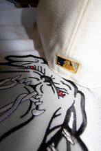 Load image into Gallery viewer, New Era 5950 LA Dodgers Script Ice Dogs in Chrome/Nightshift Navy - 818 Exclusive
