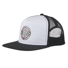 Load image into Gallery viewer, Independent BTG Summit Mesh Trucker Hat in White/Black
