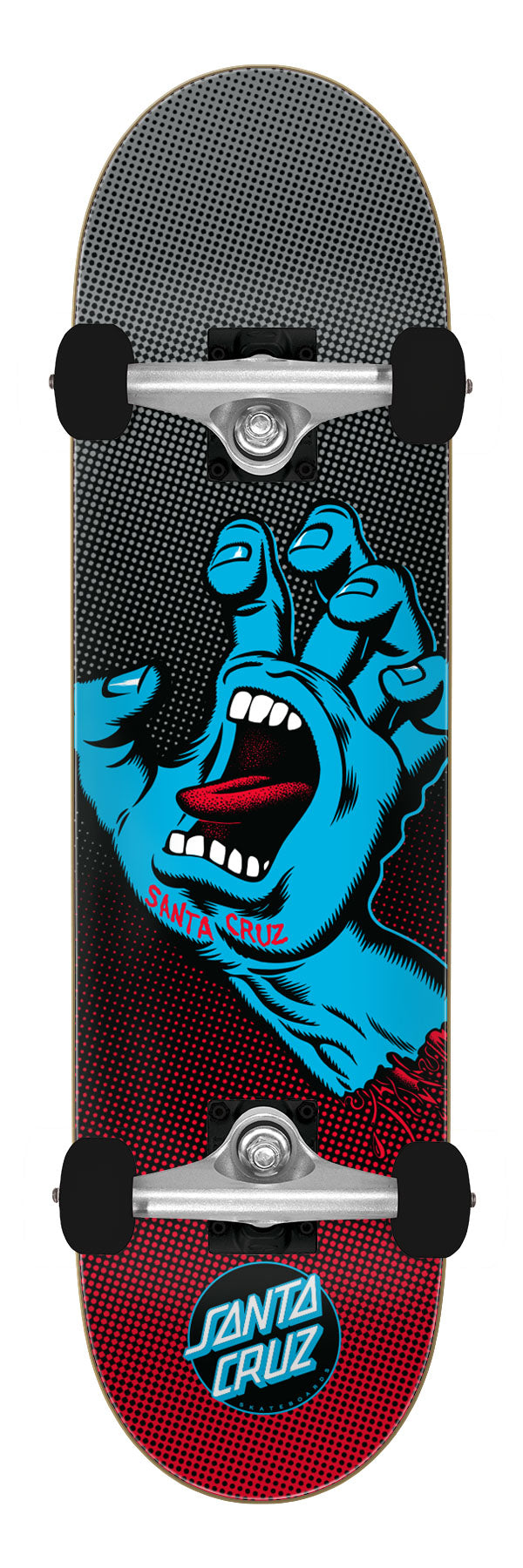 Santa Cruz Screaming Hand Fade Complete Skateboard 8.25