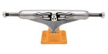 Load image into Gallery viewer, Independent Elijah Berle Skull Trucks in Orange/Silver
