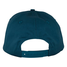 Load image into Gallery viewer, Santa Cruz Sol Spiral Snapback Unstructured Hat in Dark Teal
