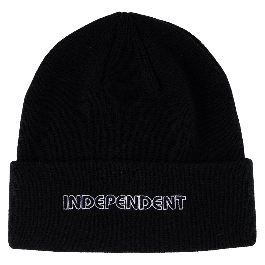 Independent Groundwork Beanie in Black