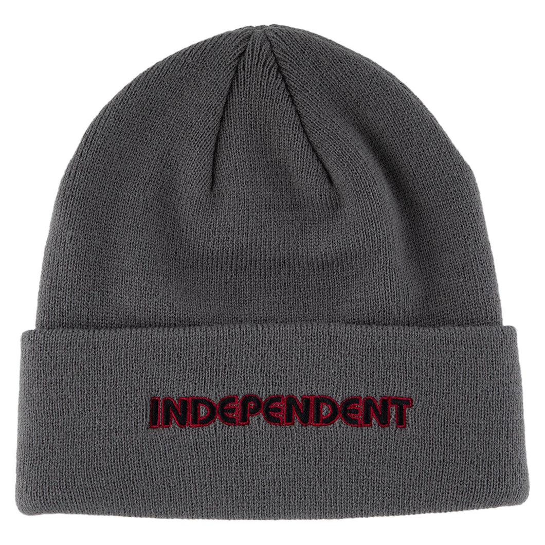 Independent Groundwork Beanie in Grey