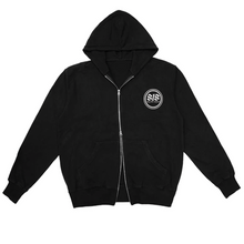 Load image into Gallery viewer, 818 Skate Shop Zip Up Hoodie in Black
