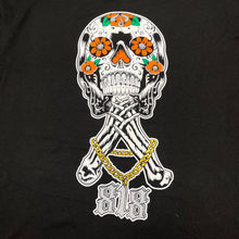 Load image into Gallery viewer, 818 Skate Shop Calavera Tee Black - Back
