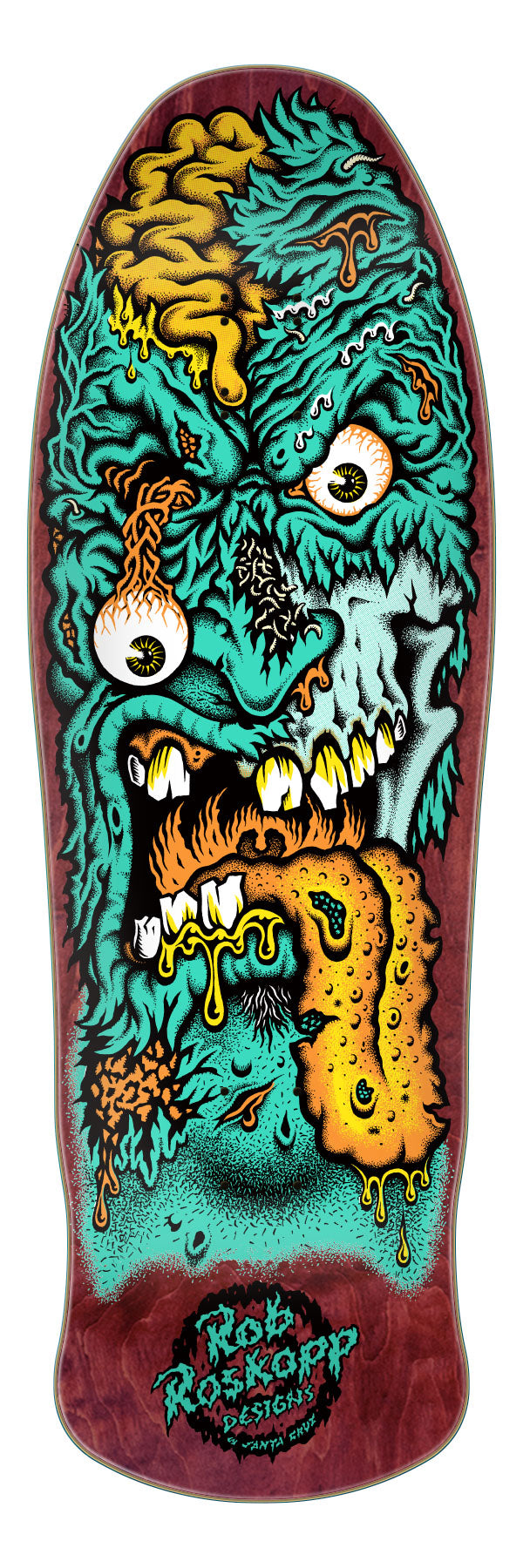 Santa Cruz Roskopp Face Two Reissue Deck 9.9