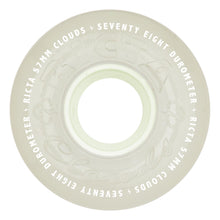 Load image into Gallery viewer, Ricta Clouds GITD Aqua 78a 57mm
