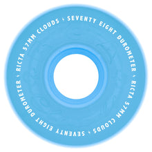 Load image into Gallery viewer, Ricta Clouds GITD Aqua 78a 57mm

