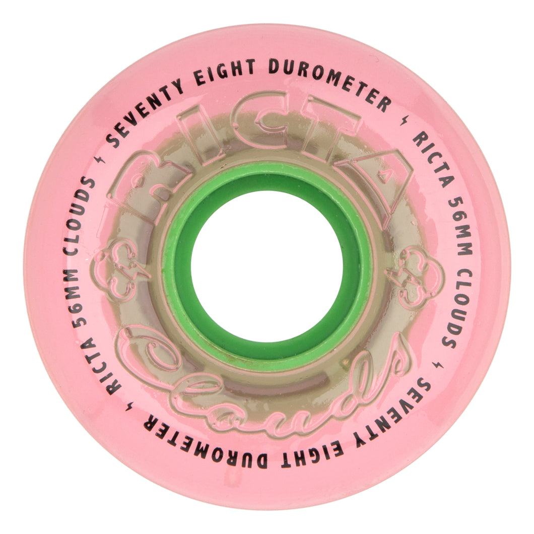 Ricta Clouds Watermelon Pink 78a 56mm