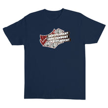 Load image into Gallery viewer, Independent Sticker Pile Tee in Navy
