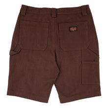 Load image into Gallery viewer, Independent Built To Grind Utility Shorts in Chocolate Brown
