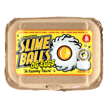 Load image into Gallery viewer, Slime Balls OG Eggs Half Dozen Mini Chubbies White 99a 45mm
