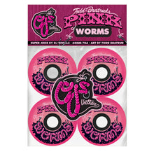 Load image into Gallery viewer, OJ Wheels Super Juice Pink Worms 78a 60mm
