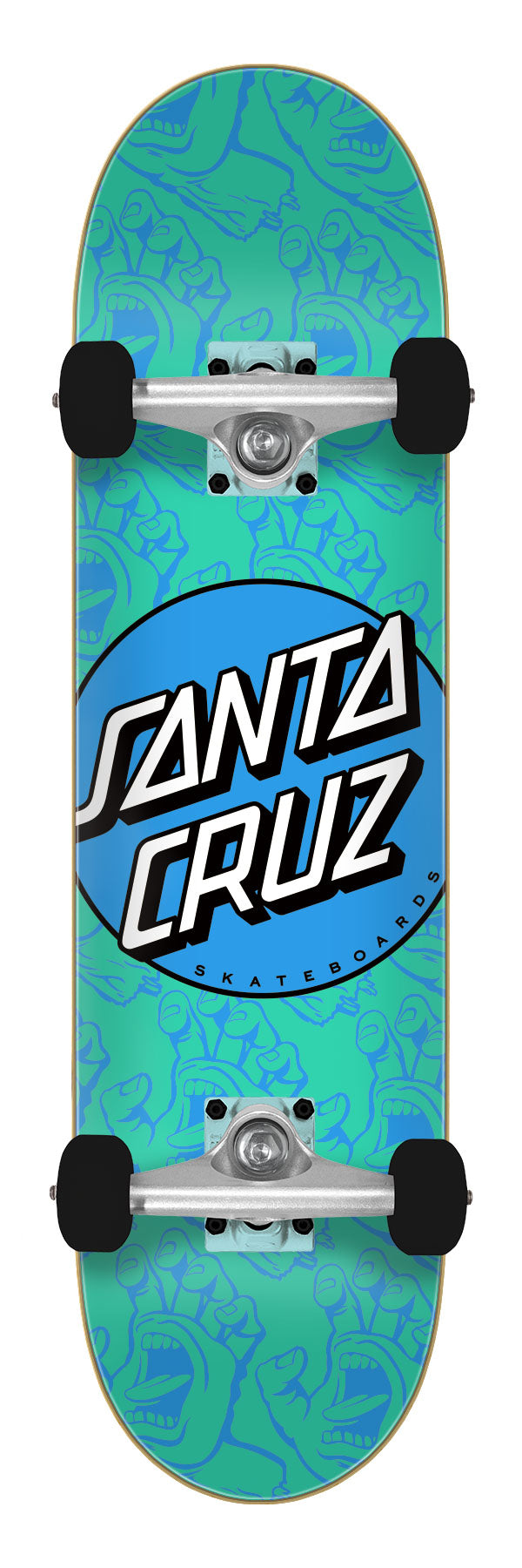 Santa Cruz Other Dot Hands Complete Skateboard 7.75
