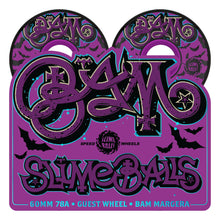 Load image into Gallery viewer, Slimeballs Bam Margera Guest OG Slime Black Wheels 78a 60mm
