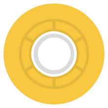 Load image into Gallery viewer, Ricta Clouds Transparent Citrus White 78a 55mm
