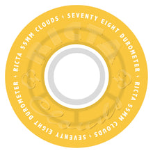 Load image into Gallery viewer, Ricta Clouds Transparent Citrus White 78a 55mm

