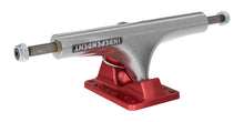 Load image into Gallery viewer, Independent Stage 4 Hollow Bar Logo Silver/Red Ano Trucks
