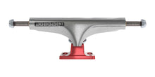 Load image into Gallery viewer, Independent Stage 4 Hollow Bar Logo Silver/Red Ano Trucks
