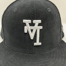 Load image into Gallery viewer, New Era 59Fifty Upsidedown LA Dodgers in Black Corduroy
