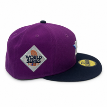 Load image into Gallery viewer, New Era 5950 Houston Astros “713” World Series 2017 Side Patch in Sparkling Grape/Nightshift Navy - 818 Exclusive
