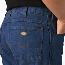 Load image into Gallery viewer, Dickies Regular Fit Jeans in Stonewashed Indigo Blue
