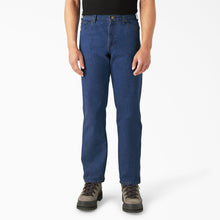 Load image into Gallery viewer, Dickies Regular Fit Jeans in Stonewashed Indigo Blue
