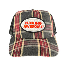 Load image into Gallery viewer, FA Buffalo Snapback in Red Plaid
