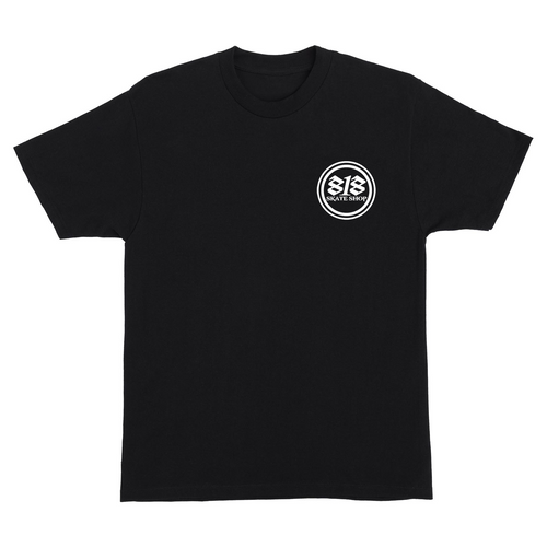 818 Skate Shop Tee in Navy