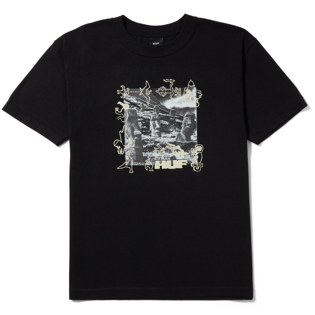 Huf Ancient Mysteries Tee in Black