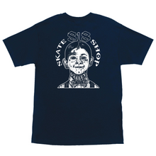 Load image into Gallery viewer, Alfalfa Shop Tee in Navy
