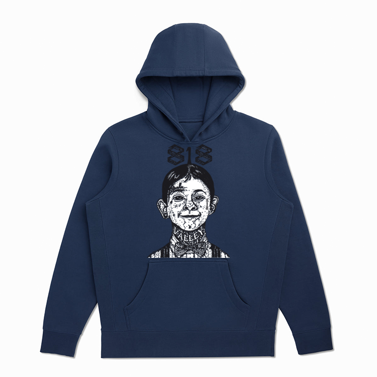 Alfalfa Hoodie in Navy