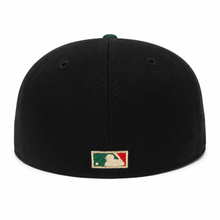 Load image into Gallery viewer, New Era 5950 LA Dodgers Script “La Bandera” in Black/Green/Red - 818 Exclusive
