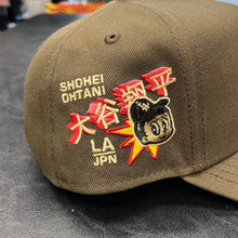 Load image into Gallery viewer, New Era 940 A-Frame LA Dodgers Shohei Ohtani Patch Snapback in Walnut Brown
