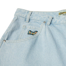 Load image into Gallery viewer, Huf Cromer Denim Shorts in Light Blue
