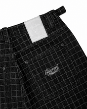 Load image into Gallery viewer, Basement Pinstripe V2 Denim Pants in Black
