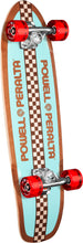 Load image into Gallery viewer, Powell Peralta Sidewalk Surfer Retro Checker Complete Cruiser Skateboard 8.375
