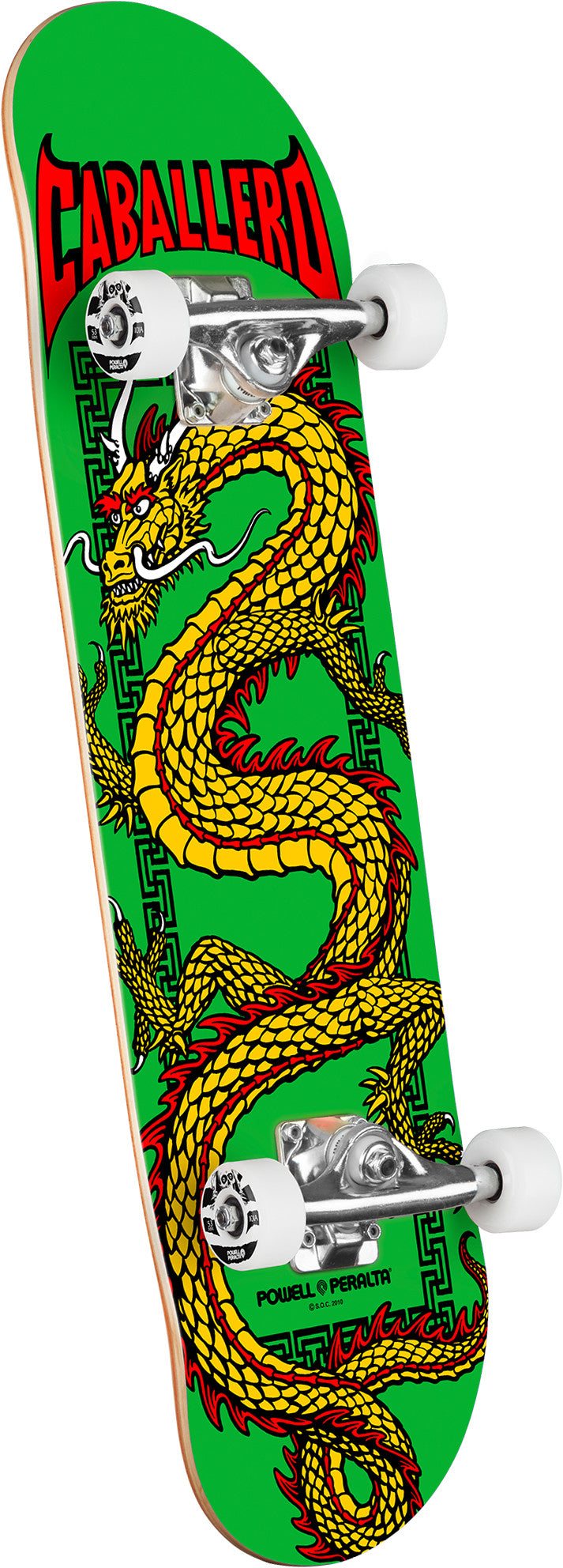 Powell Peralta Cab Chinese Dragon Green Complete Skateboard 7.5