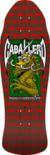 Load image into Gallery viewer, Powell Peralta Cabellero Street Reissue Red/Brown Deck 9.625
