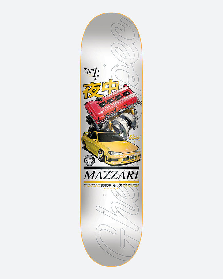 DGK Only Option Yellow Mazzari Deck 8.38