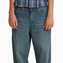 Load image into Gallery viewer, Dickies 954 Relaxed Straight Work Jeans in Khaki Tinted Blue
