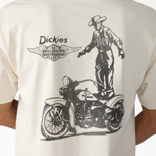 Load image into Gallery viewer, Dickies x Harley-Davidson® Vintage Wash Cowboy Graphic Tee in Bone
