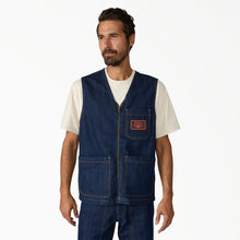 Load image into Gallery viewer, Dickies x Harley-Davidson® Denim Zip-Up Vest
