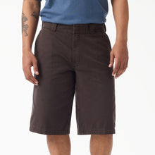 Load image into Gallery viewer, Dickies Worn In Loose 13" Inch Work Shorts - Dark Brown
