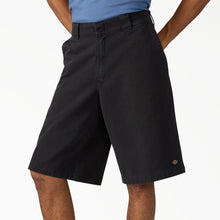 Load image into Gallery viewer, Dickies Worn In Loose 13" Inch Work Shorts - Black
