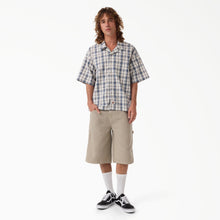 Load image into Gallery viewer, Dickies Worn Relaxed Carpenter Duck Shorts 13" Inch - Silver Birch
