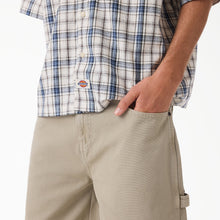 Load image into Gallery viewer, Dickies Worn Relaxed Carpenter Duck Shorts 13" Inch - Silver Birch
